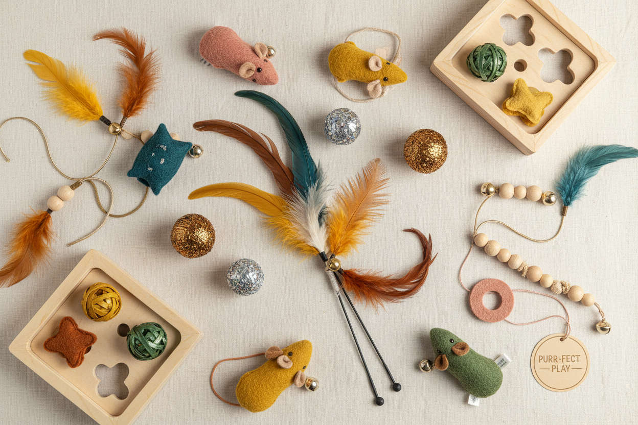 Cat toys and enrichment