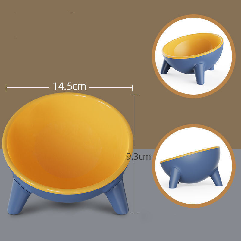 Tilted Pet Bowl with Stand