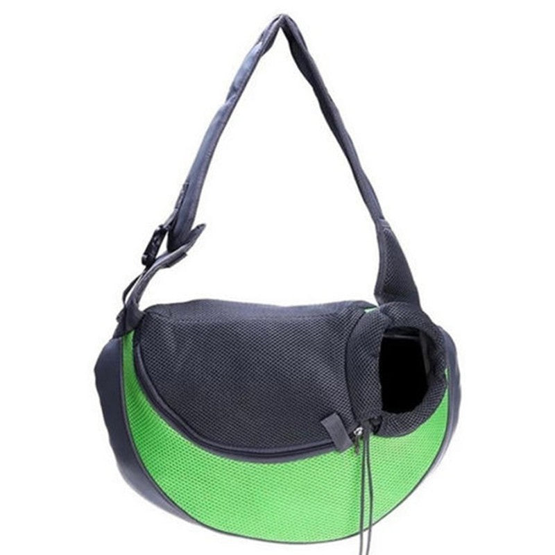 pet carrier sling bag green