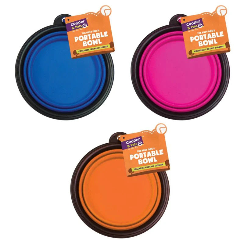 Collapsible Travel Bowl for Dogs & Cats