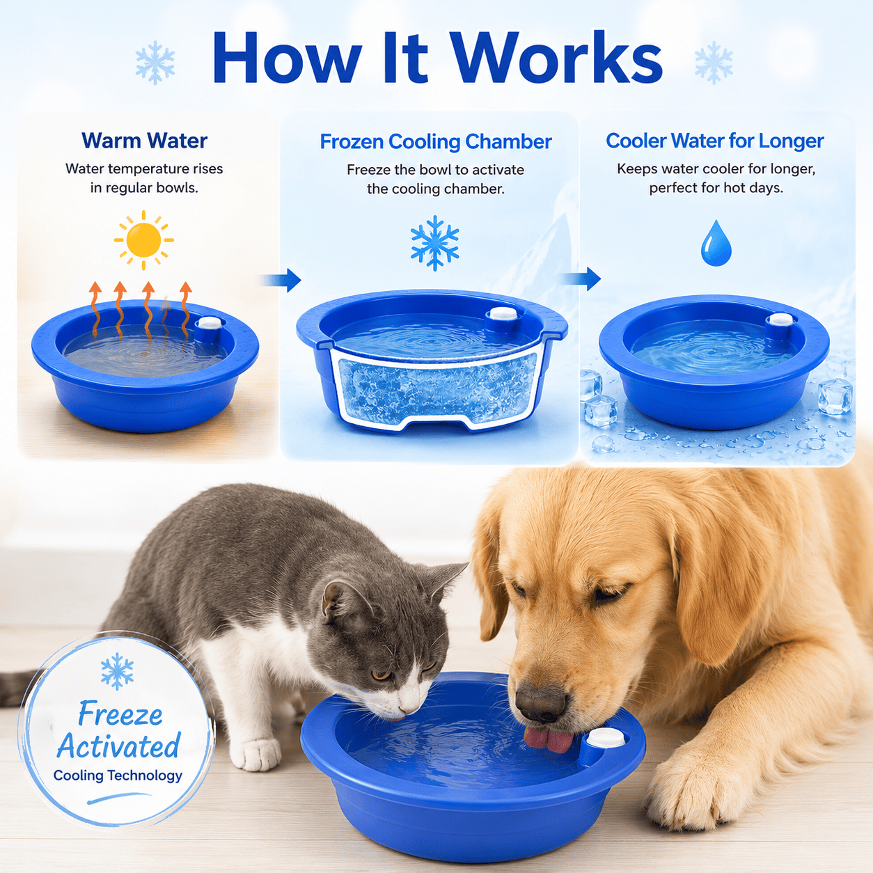 Cooling Bowl — Freeze-Activated