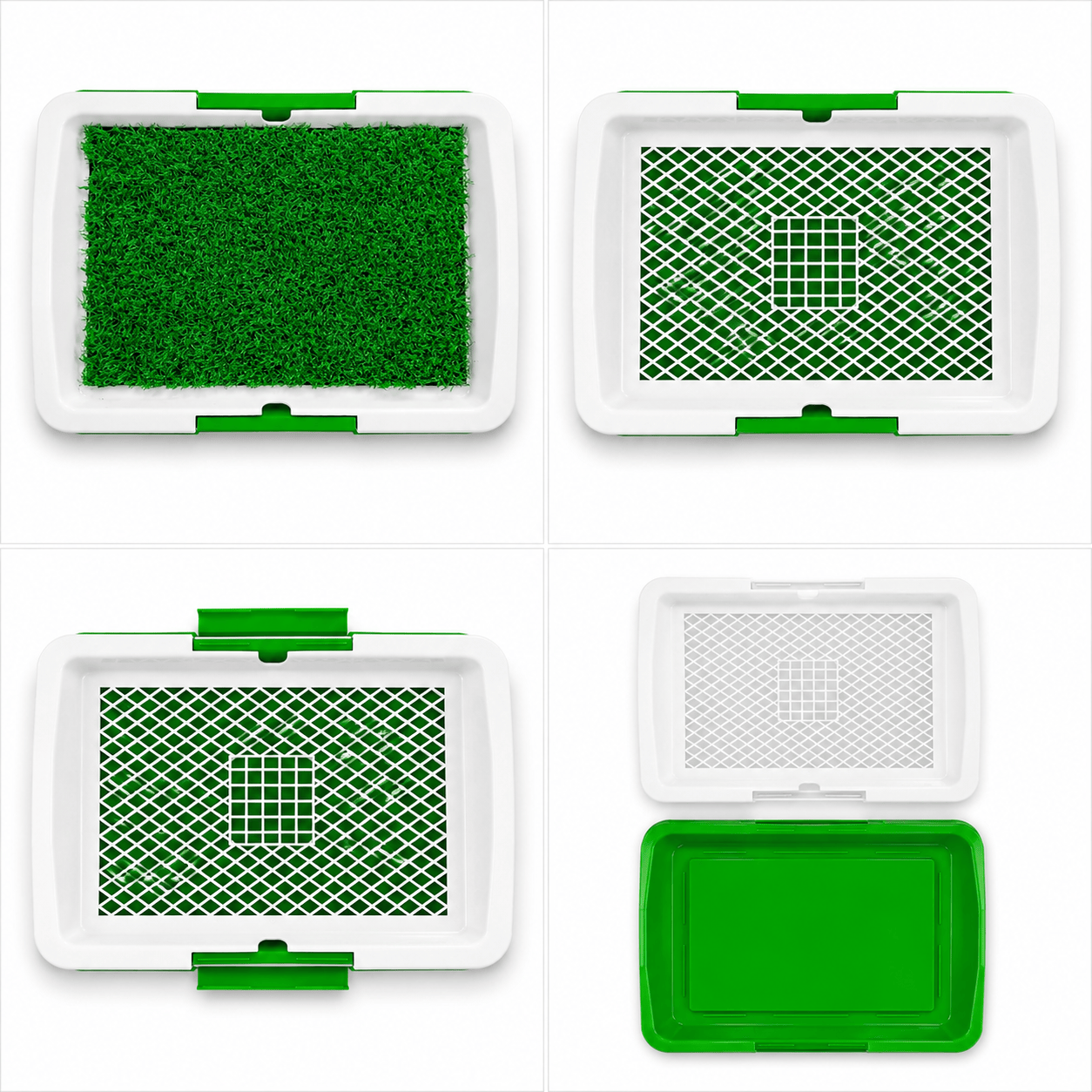 Dog Grass Toilet Training Pad with Tray