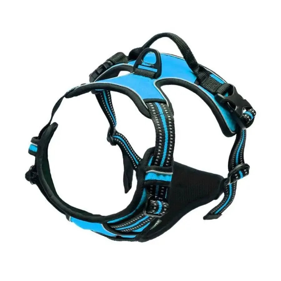 Dog Harness, Sturdy Design With Top Handle, All Weathers