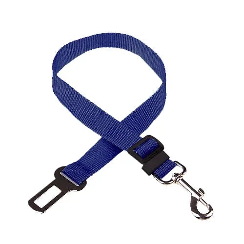 Adjustable Pet Car Seat Belt  With Clip Safety Lever