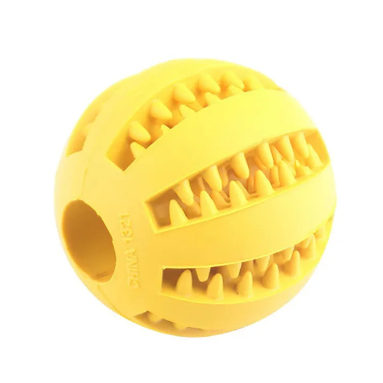 Dog Toy Ball, Nontoxic Bite Resistant Toy Ball, Treat Feeder