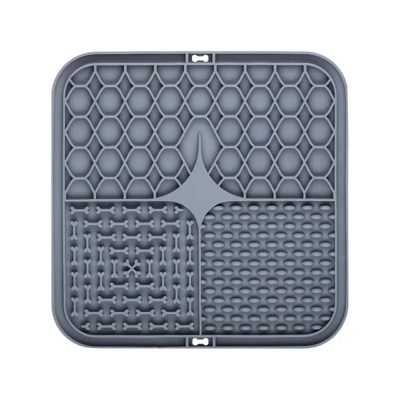 Pet Lick Silicone Mat, Slow Food Plate