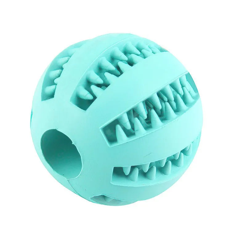 Dog Toy Ball, Nontoxic Bite Resistant Toy Ball, Treat Feeder