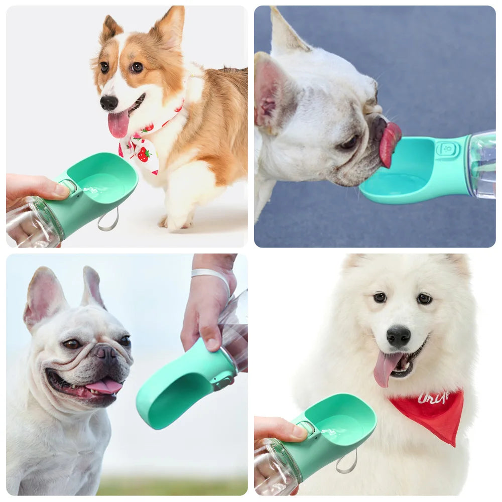 Portable Dog Water Bottle, Leakproof Design