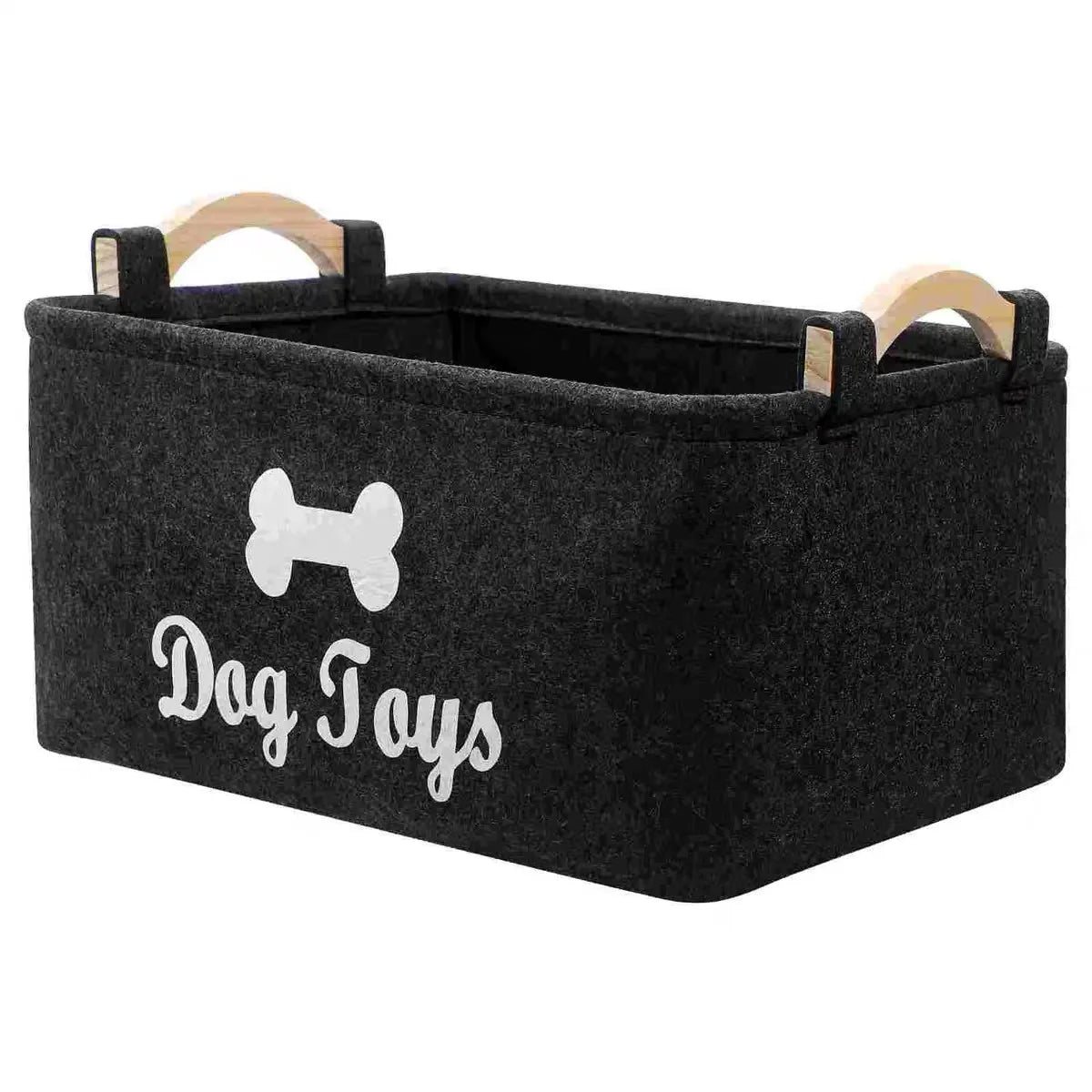 Felt Pet Toy Storage Box