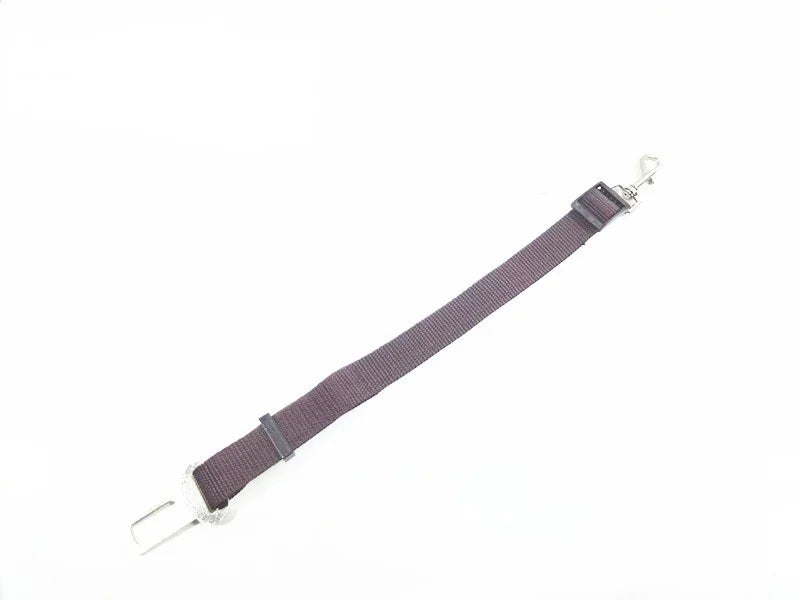 Adjustable Pet Car Seat Belt  With Clip Safety Lever