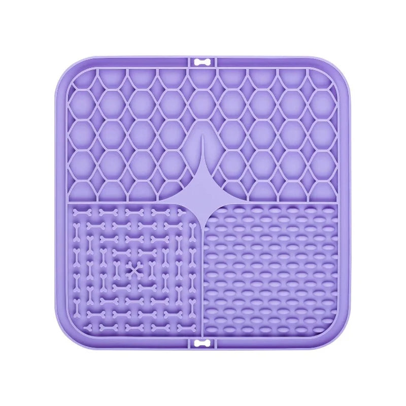Pet Lick Silicone Mat, Slow Food Plate