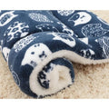 Soft Thickened Blanket Pad Fleece Home Washable Warm Bear Pattern