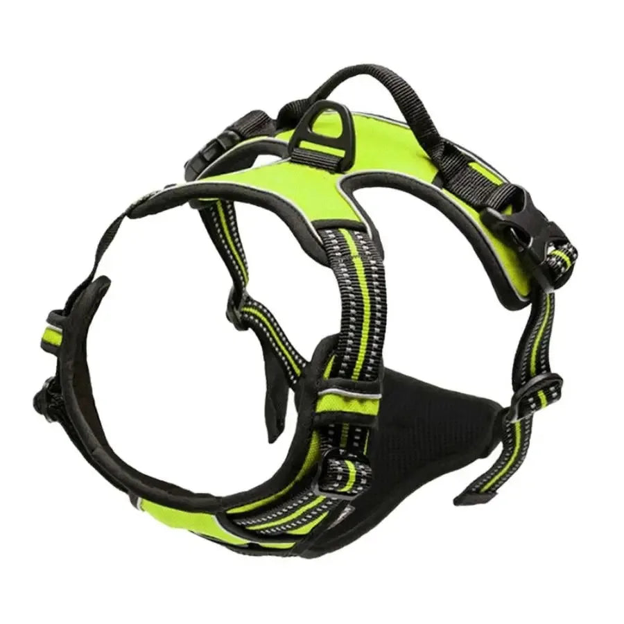Dog Harness, Sturdy Design With Top Handle, All Weathers