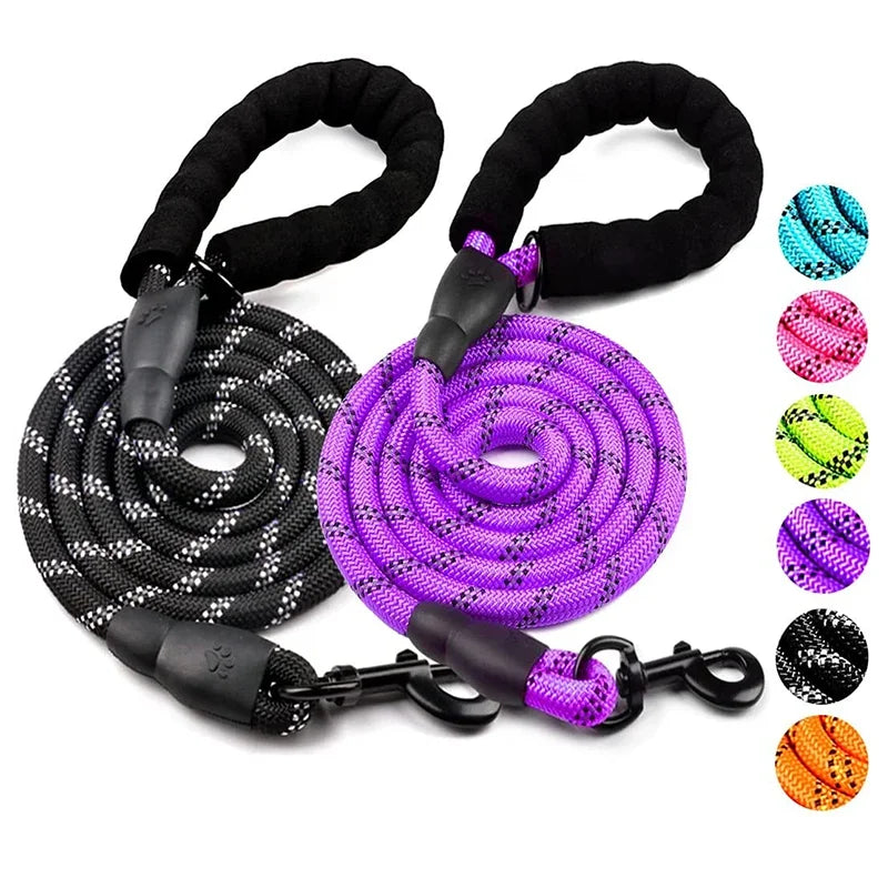Rugged Reflective Dog Lead