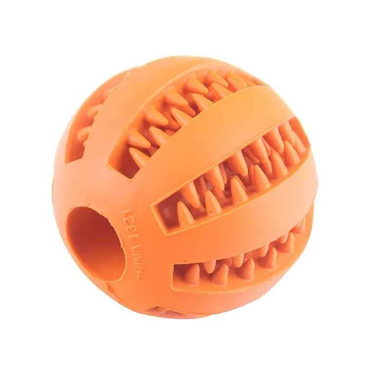 Dog Toy Ball, Nontoxic Bite Resistant Toy Ball, Treat Feeder