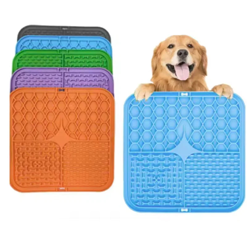 Pet Lick Silicone Mat, Slow Food Plate