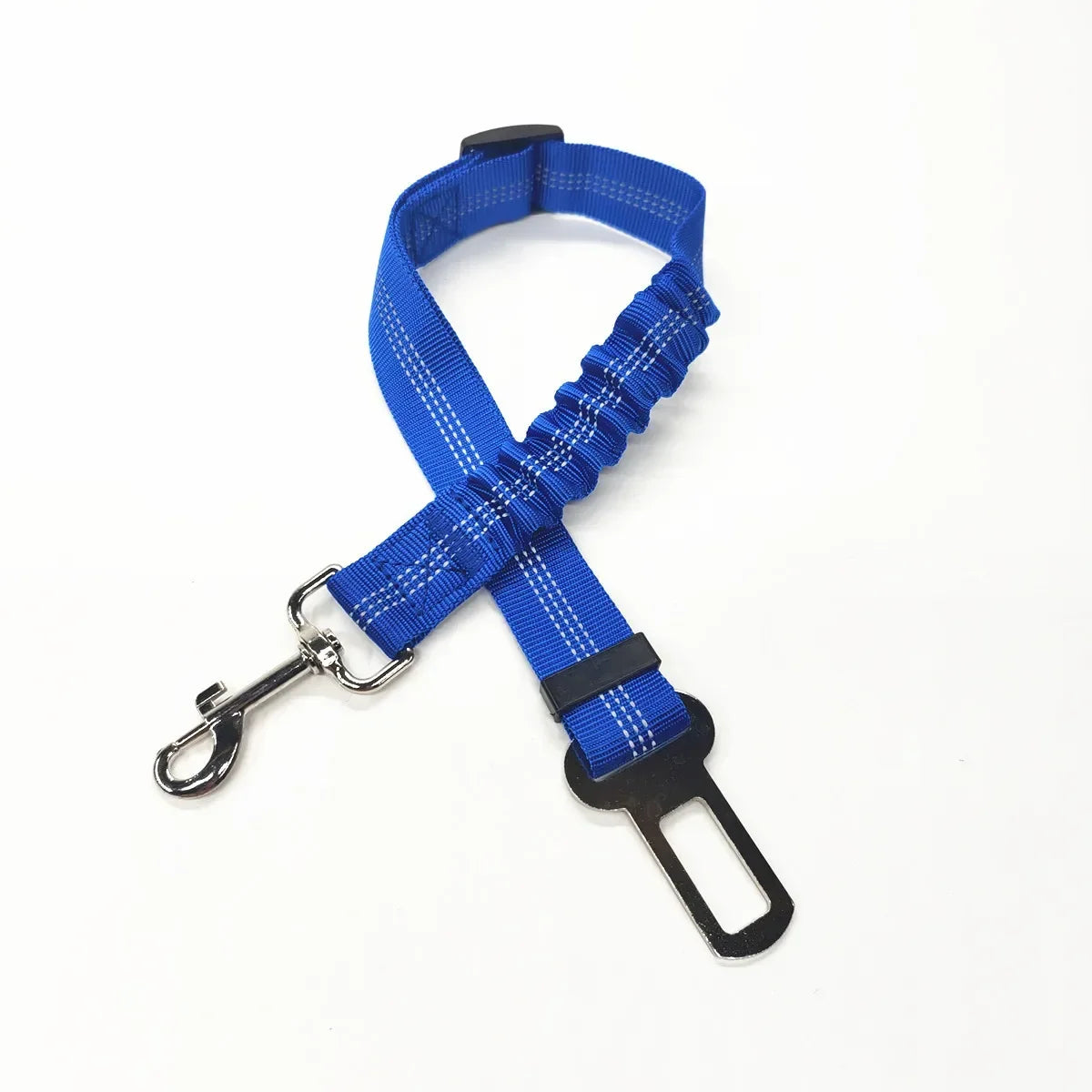 Adjustable Pet Car Seat Belt  With Clip Safety Lever