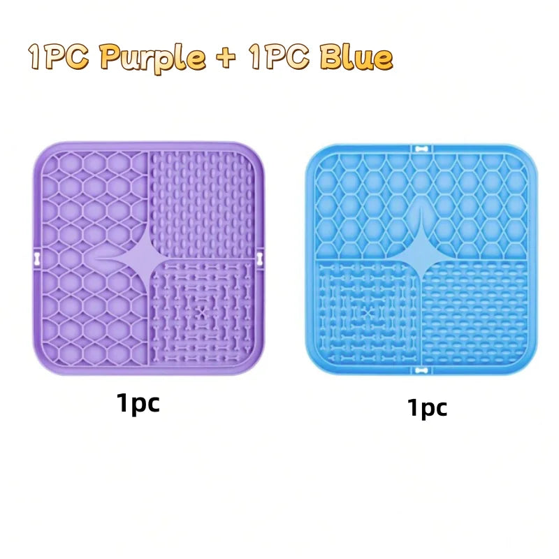 Pet Lick Silicone Mat, Slow Food Plate