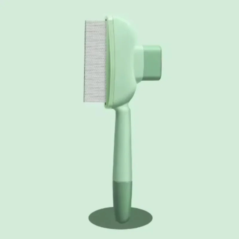Self-Cleaning Pet Grooming Comb