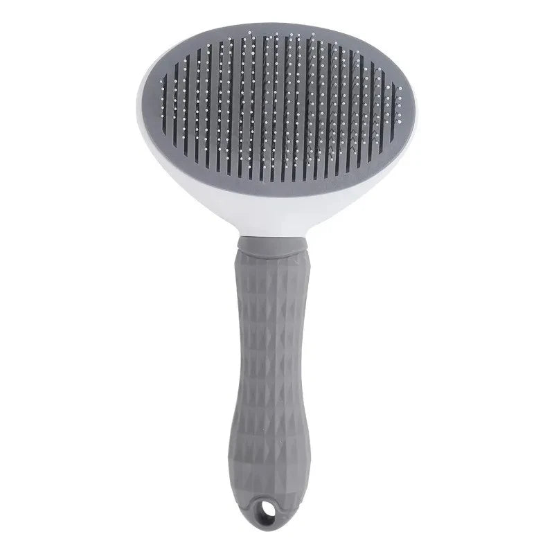 Pet Brush Comb, Self Cleaning Loose Pet Hair Remover