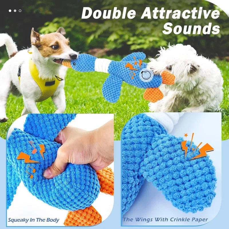 Dog Toys, Squeak Toy, Interactive plush pet toy