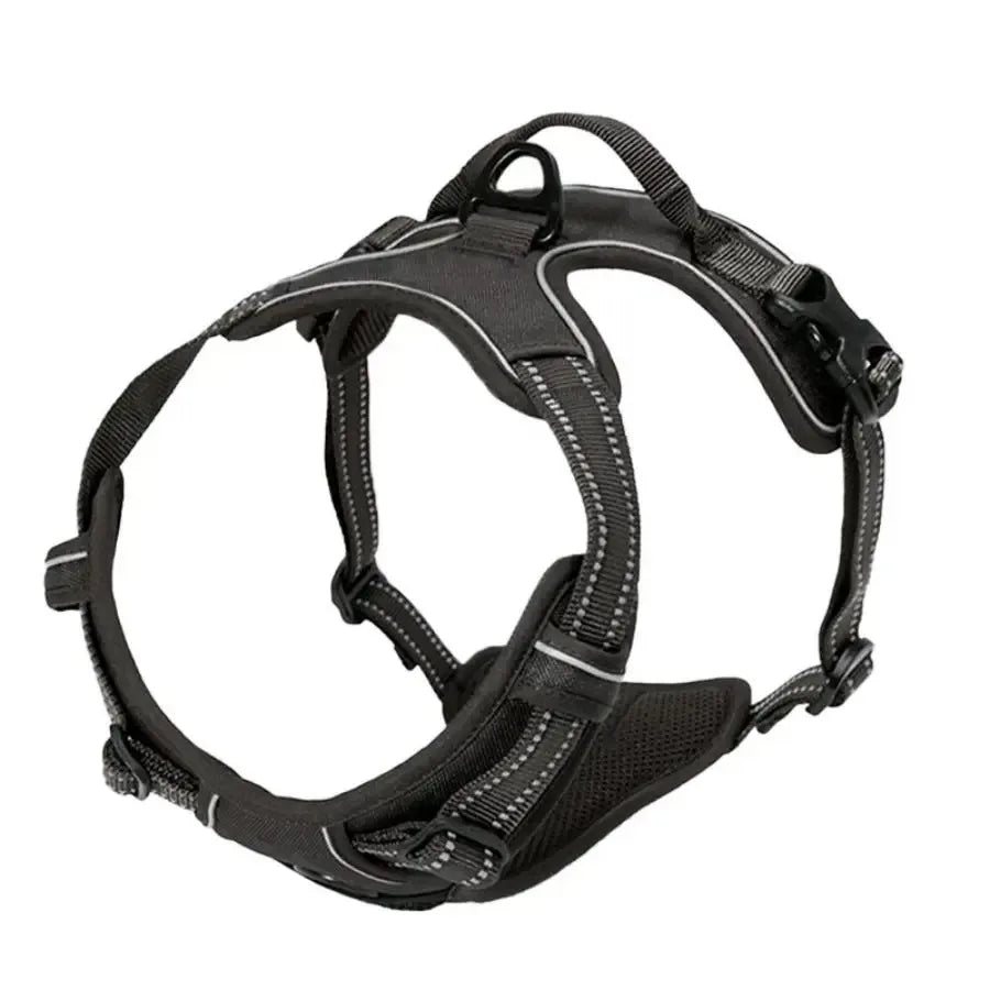 Dog Harness, Sturdy Design With Top Handle, All Weathers