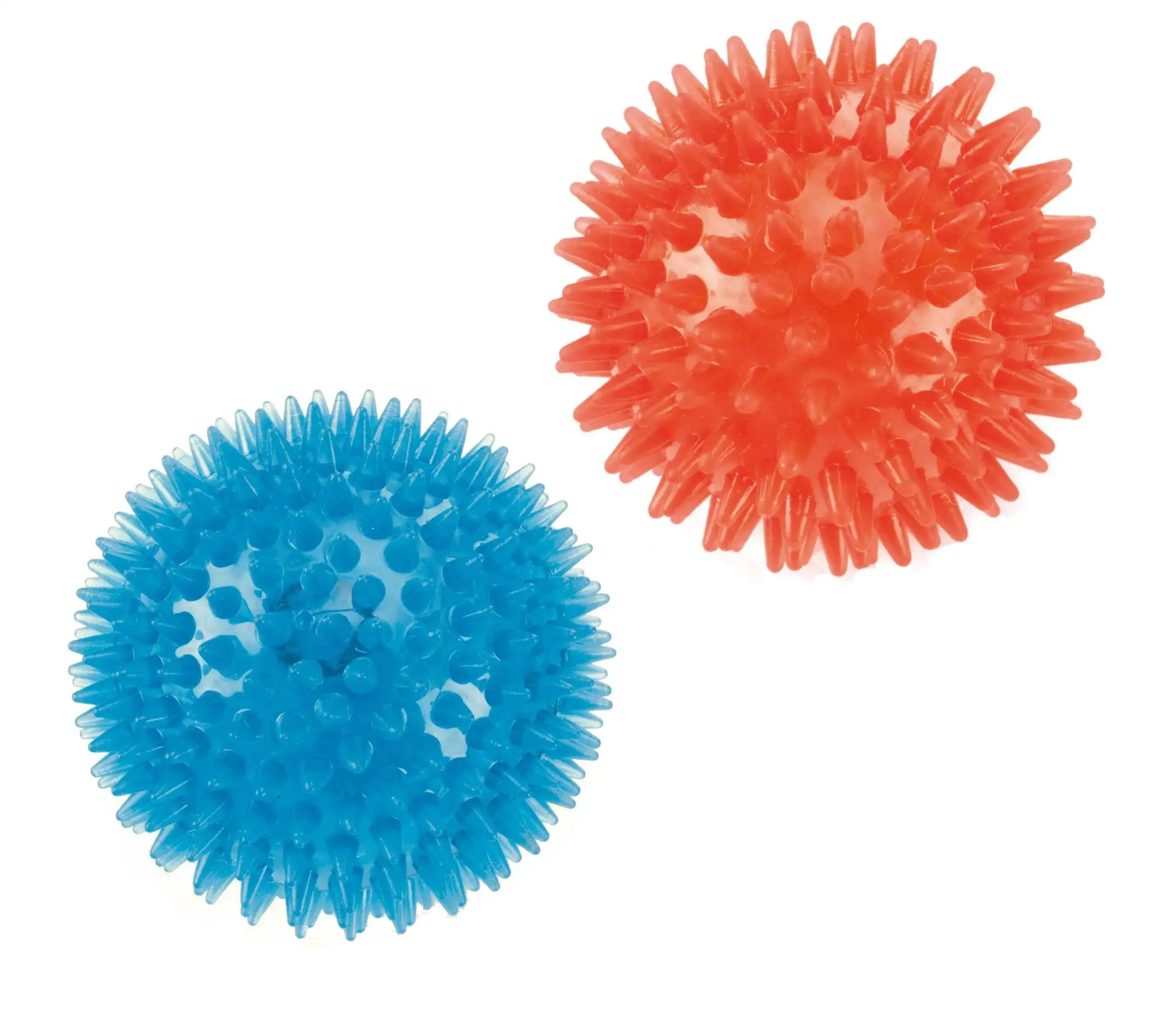 Gor Pets Flex Bouncy Ball Dog Toy – 7.5cm TPR Squeaky Fetch Ball