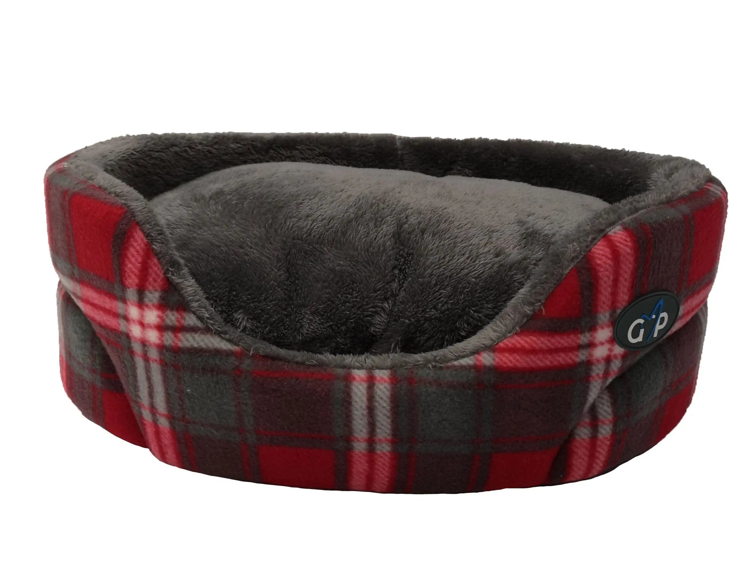 Gor Pets Essence Comfort Pet Bed X-Large 80cm - Red Check