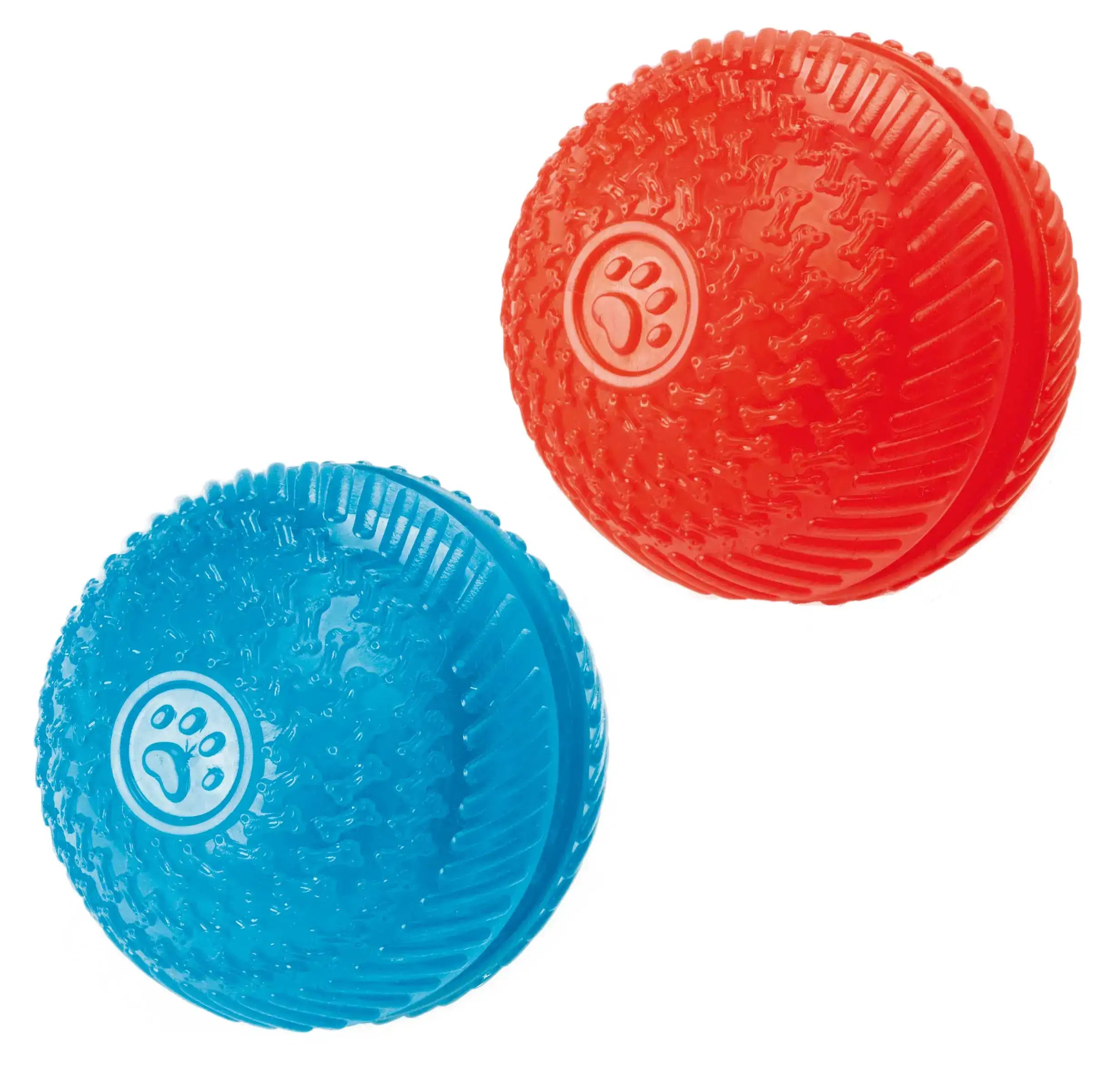 Gor Pets Flex Squeak & Treat Ball Dog Toy 8cm
