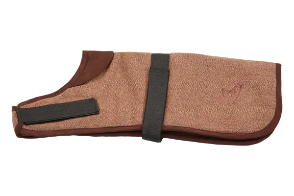 Kensington Tweed Waterproof Fleece Lined Adjustable Dog Coat