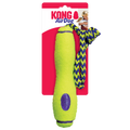 KONG Air Fetch Stick with Rope Squeaky Dog Toy Medium 20cm