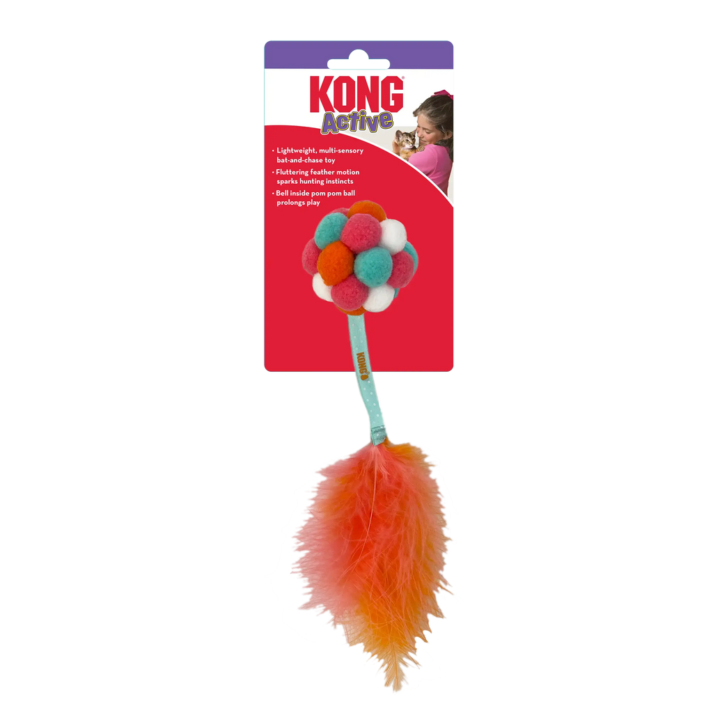 KONG Active Bubble Ball Interactive Cat Toy