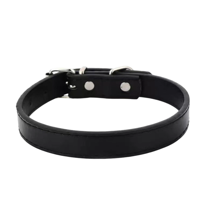 Vegan Leather Pet Collar - Pu Leather