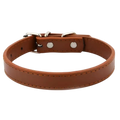 Vegan Leather Pet Collar - Pu Leather