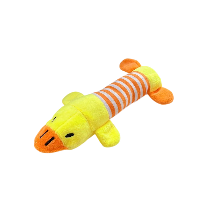 Plush Animal Dog & Cat Squeaky Chew Toy