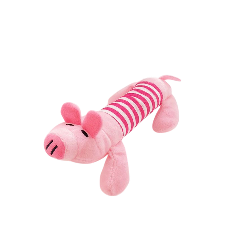 Plush Animal Dog & Cat Squeaky Chew Toy