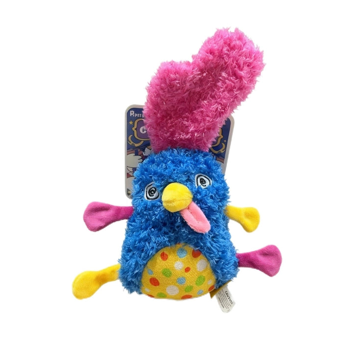 Whacky Squeaky Crinkle Chew Toy For Puppies & Small Dogs