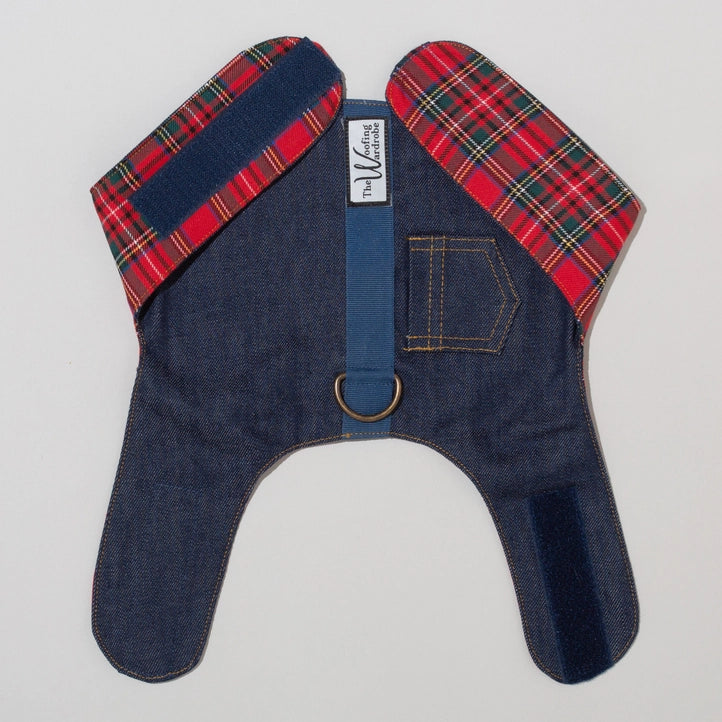 Reversible Organic Cotton Dog Harness - the Melrose