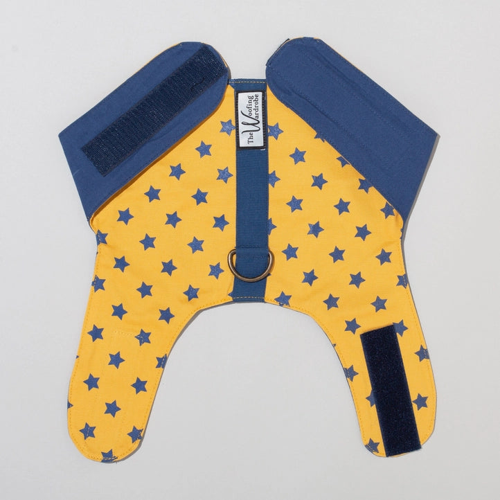 Reversible Organic Cotton Dog Harness